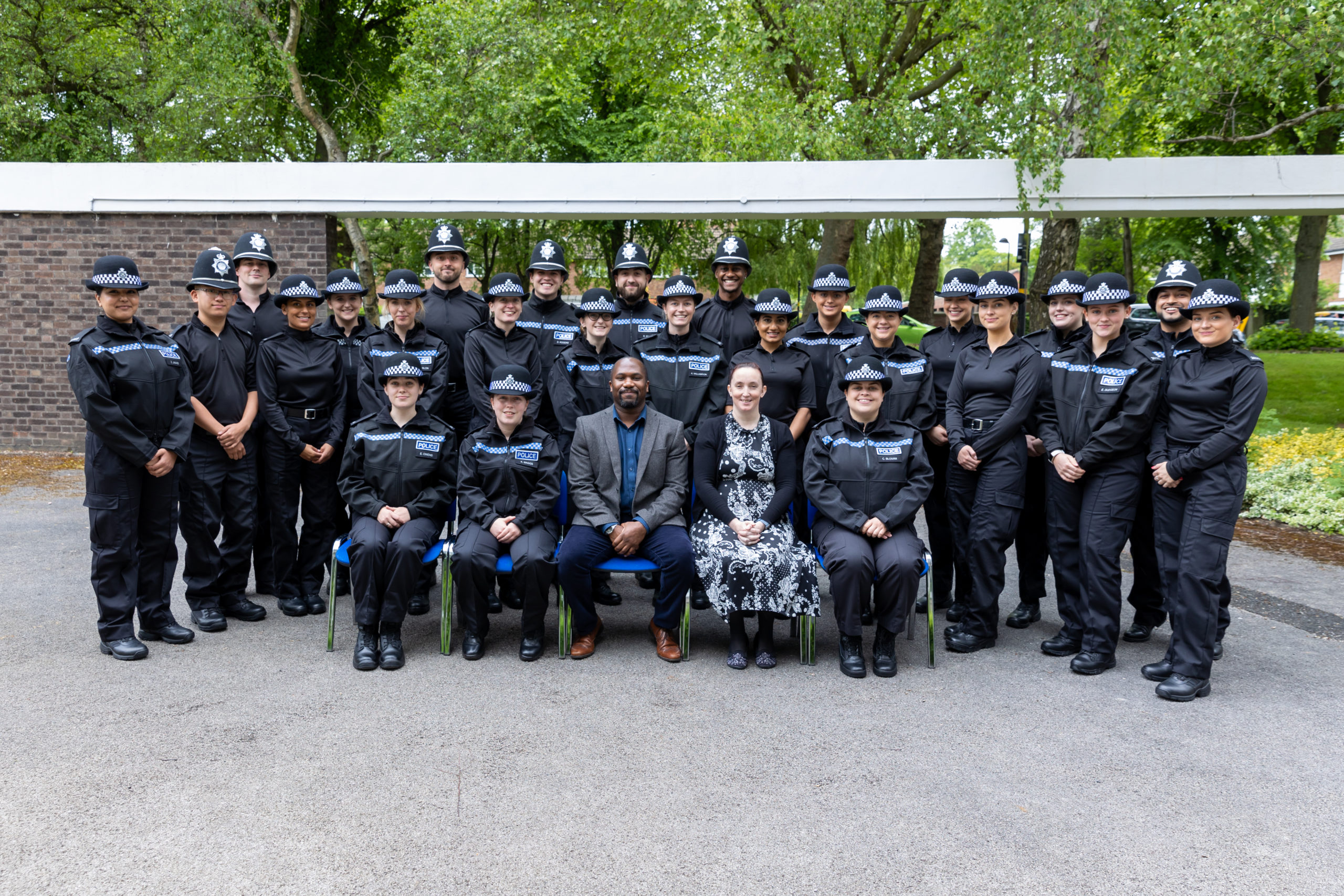 Police Now detectives joining West Midlands Police and their academy trainers (1/2)