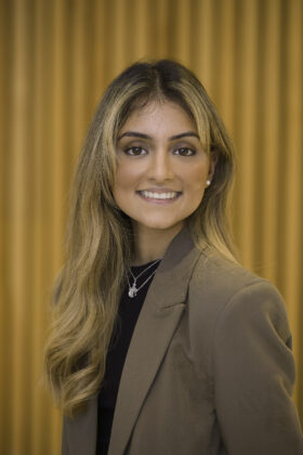 A professional headshot of PC Ria Ravalia, National Graduate Leadership Programme participant