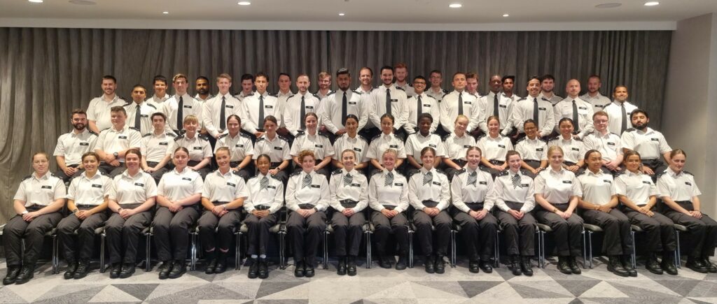 Police Now officers joining the Metropolitan Police Service - National Graduate Leadership Programme 2023.