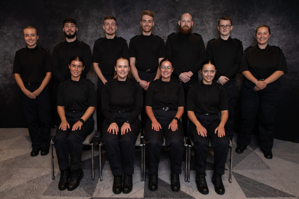 Police Now officers joining Greater Manchester Police, National Graduate Leadership Programme 2023. (Photo credit: CLP Events)