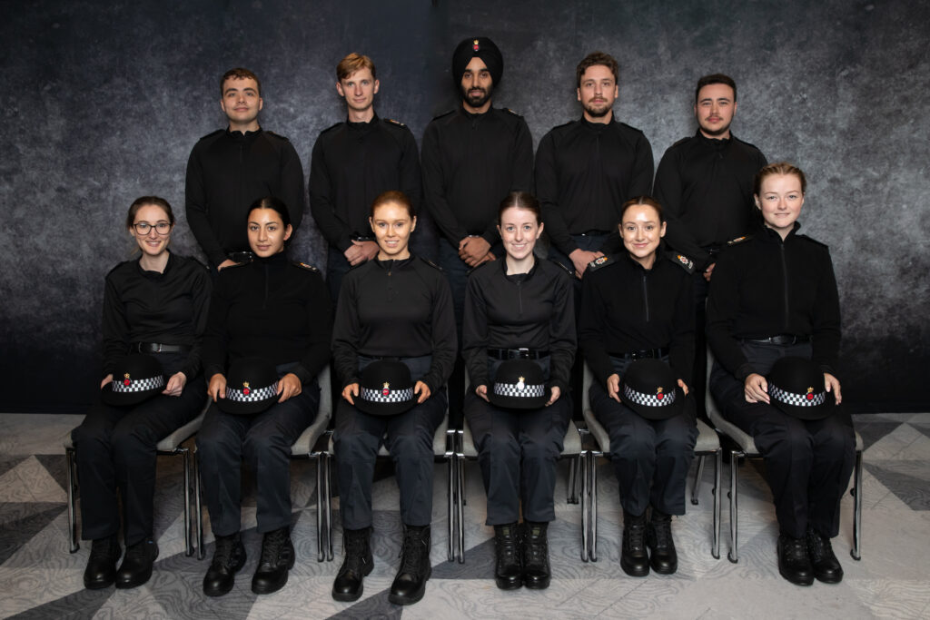 Police Now officers joining Surrey Police, National Graduate Leadership Programme 2023. (Photo credit: CLP Events)