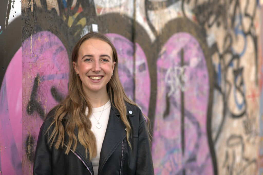 Detective Constable Georgia Waldron, winner in the Alumni Impact Awards 'Brilliant Investigation' category