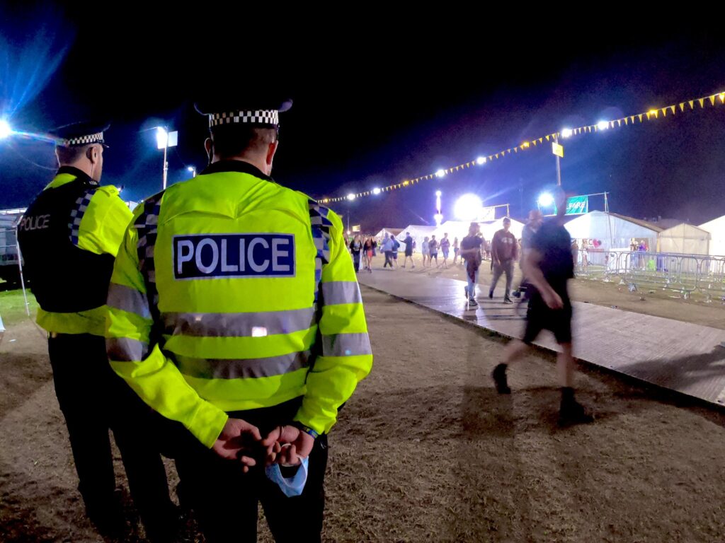 Reading Festival (photo credit: Thames Valley Police)