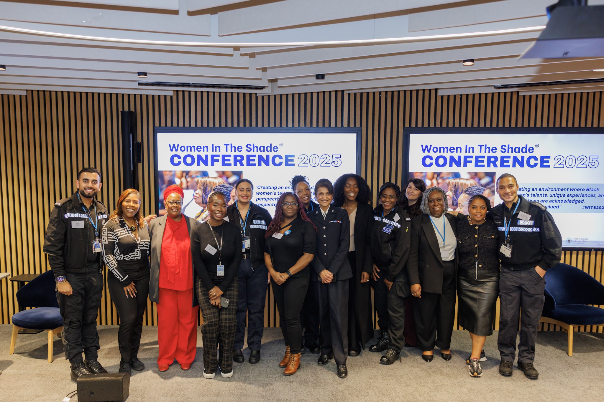 PC Nelly Ali at the Women in the Shade Conference 2025 (photo credit: Women in the Shade)